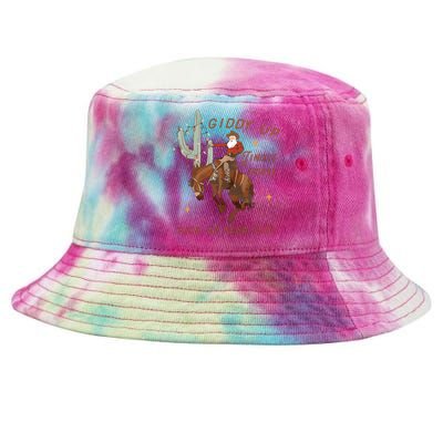 Cowboy And Cowgirl Christmas Howdy Country Tie-Dyed Bucket Hat