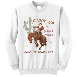 Cowboy And Cowgirl Christmas Howdy Country Sweatshirt