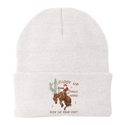 Cowboy And Cowgirl Christmas Howdy Country Knit Cap Winter Beanie