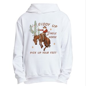 Cowboy And Cowgirl Christmas Howdy Country Urban Pullover Hoodie