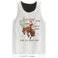 Cowboy And Cowgirl Christmas Howdy Country Mesh Reversible Basketball Jersey Tank