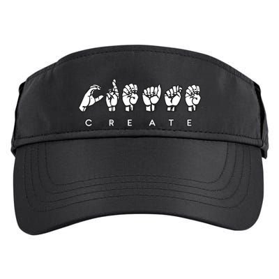 Create (ASL) Adult Drive Performance Visor
