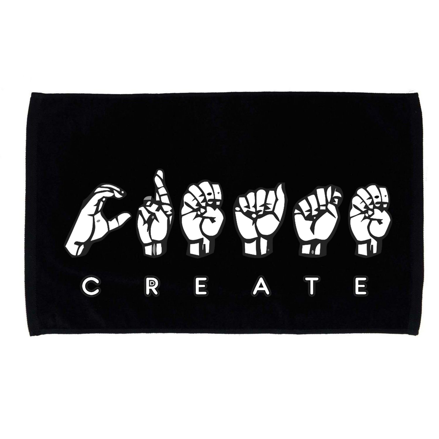 Create (ASL) Microfiber Hand Towel