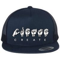 Create (ASL) Flatbill Hat