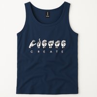 Create (ASL) Tank Top