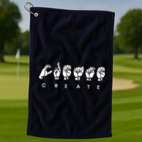 Create (ASL) Golf Towel