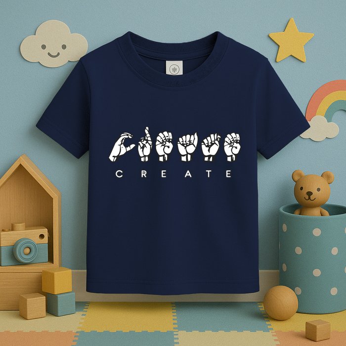 Create (ASL) Toddler T-Shirt