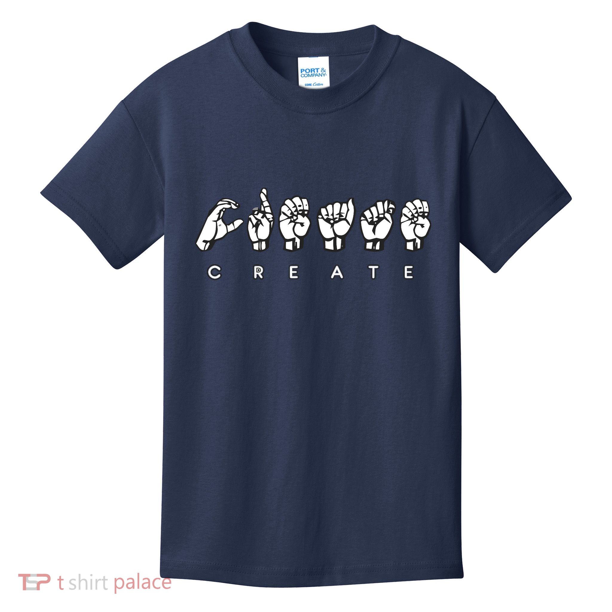 Create (ASL) Kids T-Shirt