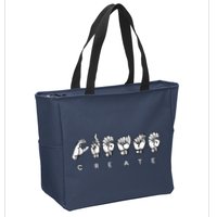 Create (ASL) Zip Tote Bag