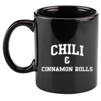 Chili And Cinnamon Rolls 11oz C Handle Ceramic Mug