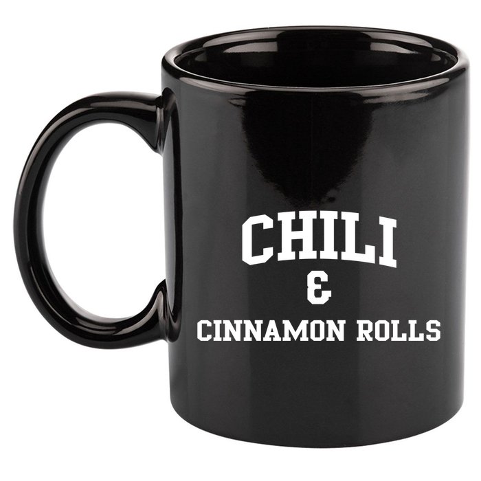 Chili And Cinnamon Rolls 11oz C Handle Ceramic Mug
