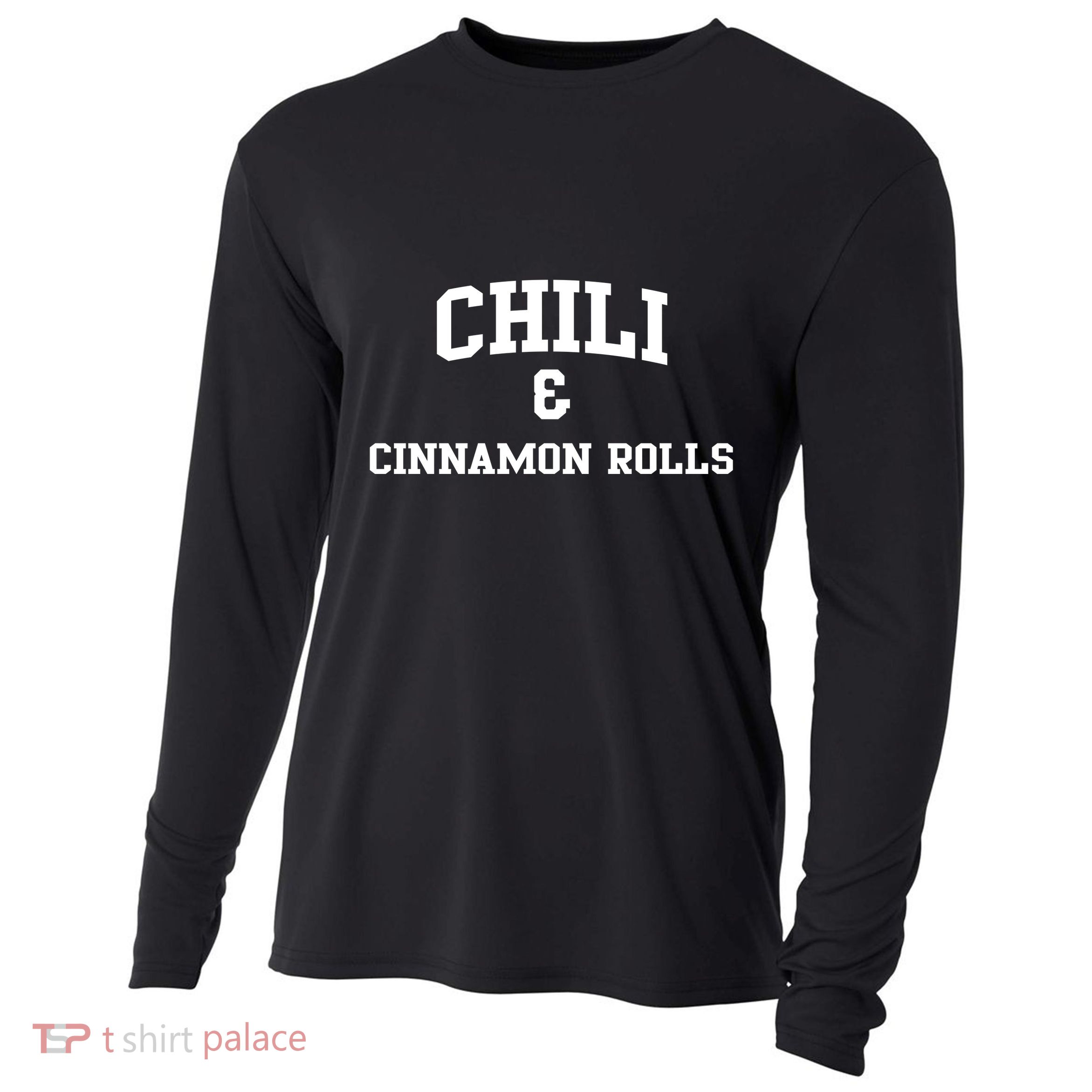 Chili And Cinnamon Rolls Cooling Performance Long Sleeve Crew