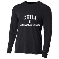 Chili And Cinnamon Rolls Cooling Performance Long Sleeve Crew