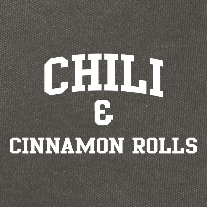 Chili And Cinnamon Rolls Cotton Canvas Backpack