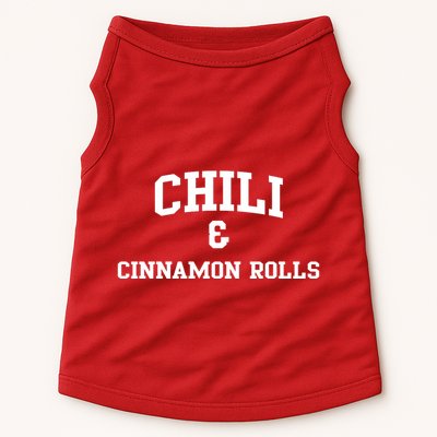 Chili And Cinnamon Rolls Doggie Tank