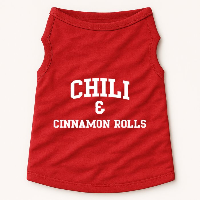 Chili And Cinnamon Rolls Doggie Tank