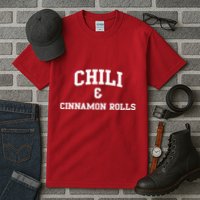 Chili And Cinnamon Rolls Tall T-Shirt