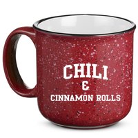 Chili And Cinnamon Rolls 15oz Campfire Ceramic Mug