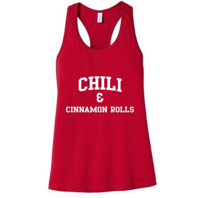 Chili And Cinnamon Rolls Womens Tank Top