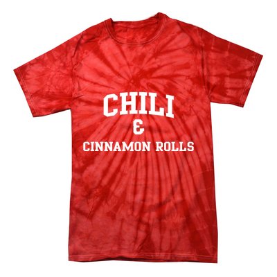 Chili And Cinnamon Rolls Tie-Dye T-Shirt
