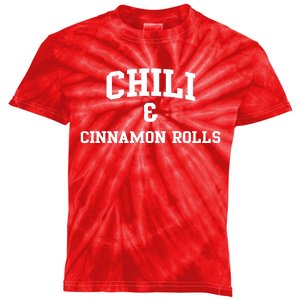 Chili And Cinnamon Rolls Kids Tie-Dye T-Shirt