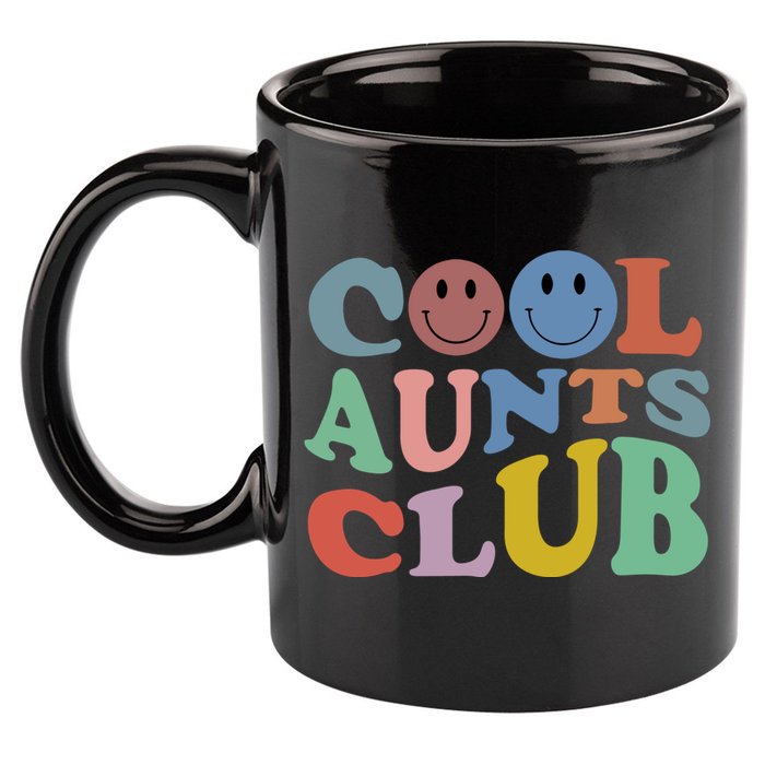 Cool Aunts Club Sweater,cool Aunts Club Crewneck, Cool Aunts 11oz C Handle Ceramic Mug