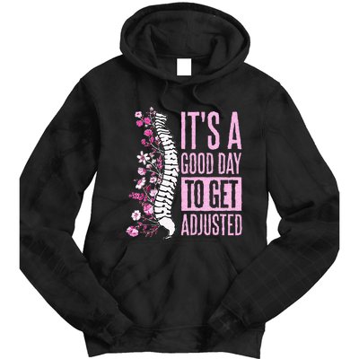 Chiropractic Assistant Chiropractor Tie Dye Hoodie