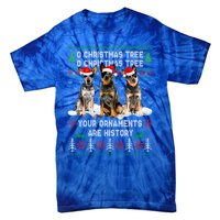 Cute Australian Cattle Dog Oh Christmas Tree Ugly Xmas Cute Gift Tie-Dye T-Shirt