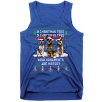 Cute Australian Cattle Dog Oh Christmas Tree Ugly Xmas Cute Gift Tank Top