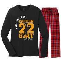 Clark And Clark From The Logo 22 Women's Long Sleeve Flannel Pajama Set 