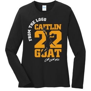 Clark And Clark From The Logo 22 Ladies Long Sleeve Shirt