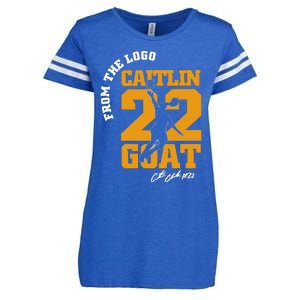 Clark And Clark From The Logo 22 Enza Ladies Jersey Football T-Shirt