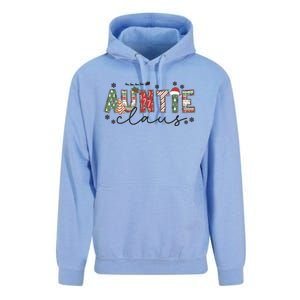 Christmas Auntie Claus Xmas Pajamas Aunt Announcet Gift Unisex Surf Hoodie