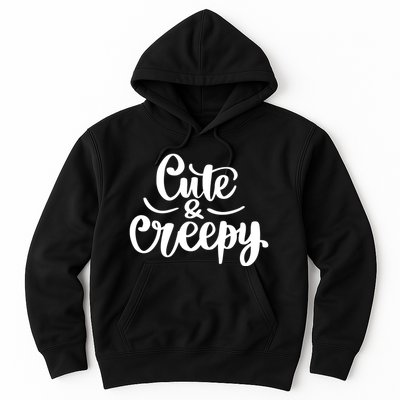 Cute And Creepy Halloween Funny Hoodie