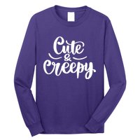 Cute And Creepy Halloween Funny Long Sleeve Shirt