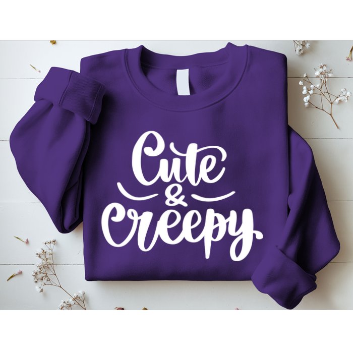 Cute And Creepy Halloween Funny Sweatshirt