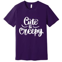 Cute And Creepy Halloween Funny Premium T-Shirt
