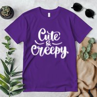 Cute And Creepy Halloween Funny Premium T-Shirt