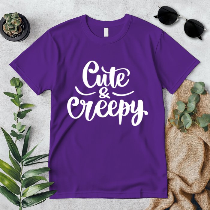 Cute And Creepy Halloween Funny Premium T-Shirt