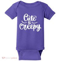 Cute And Creepy Halloween Funny Baby Bodysuit
