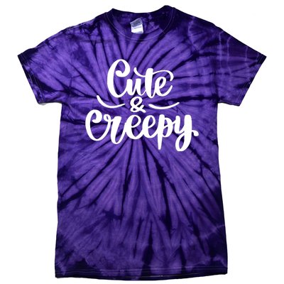 Cute And Creepy Halloween Funny Tie-Dye T-Shirt