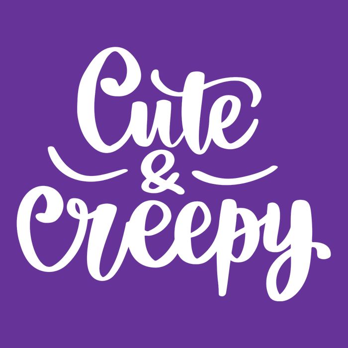 Cute And Creepy Halloween Funny Trucker Hat