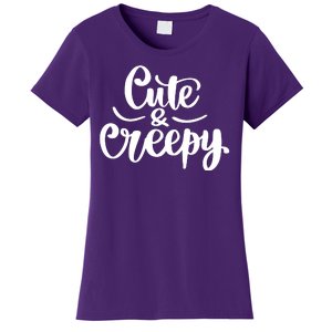 Cute And Creepy Halloween Funny Women's T-Shirt