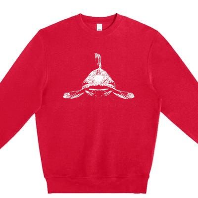 Catfish Angler Catfishing | Cat Fish Fisherman Fishing Gifts Premium Crewneck Sweatshirt