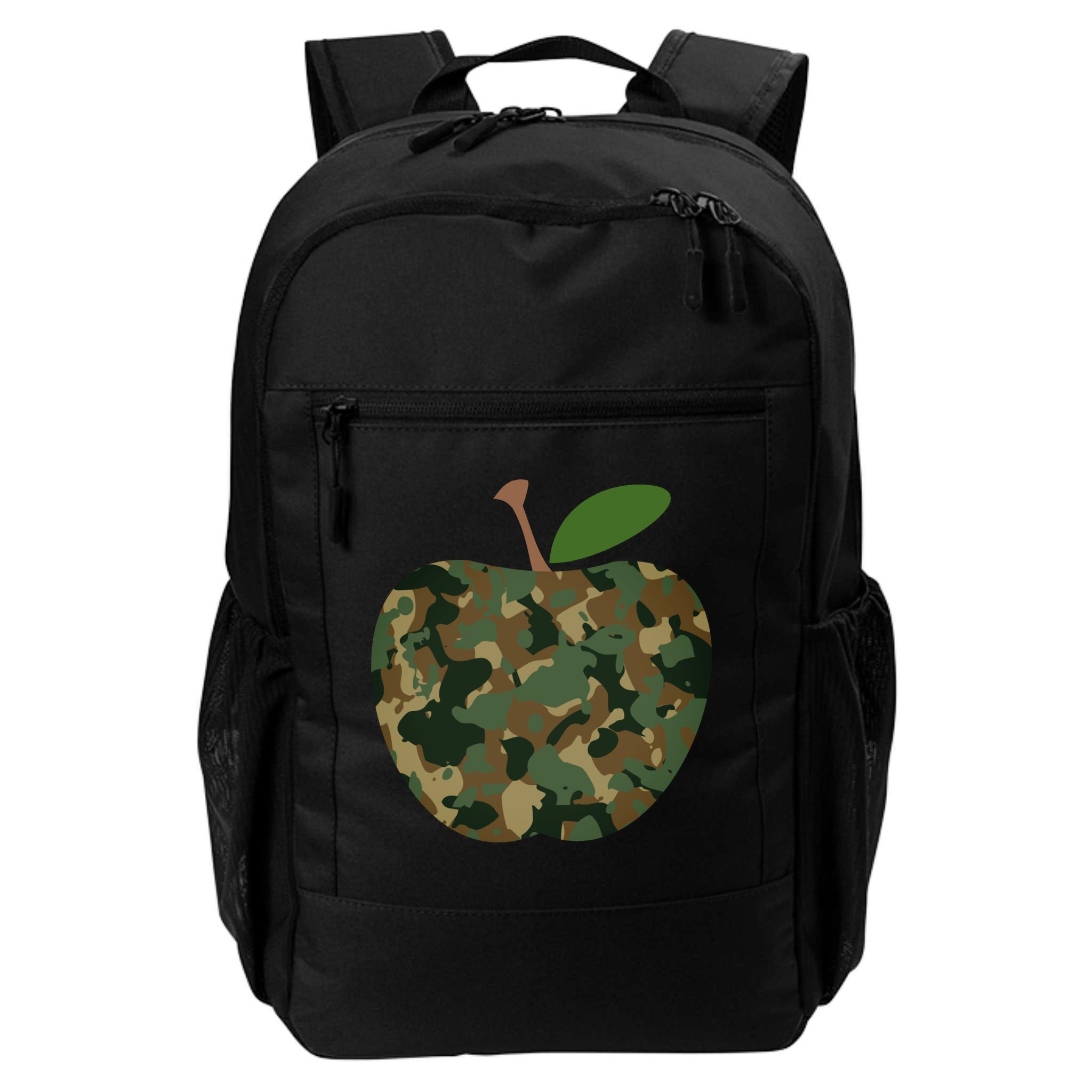 Camouflage Apple Backpack