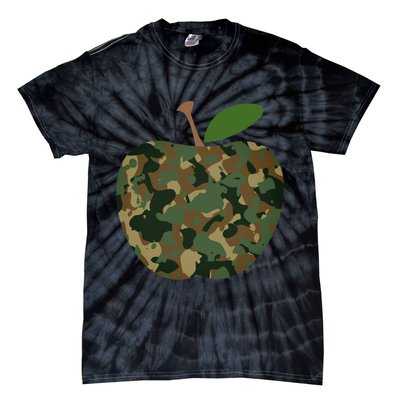 Camouflage Apple Tie-Dye T-Shirt