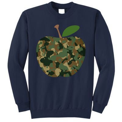 Camouflage Apple Tall Sweatshirt