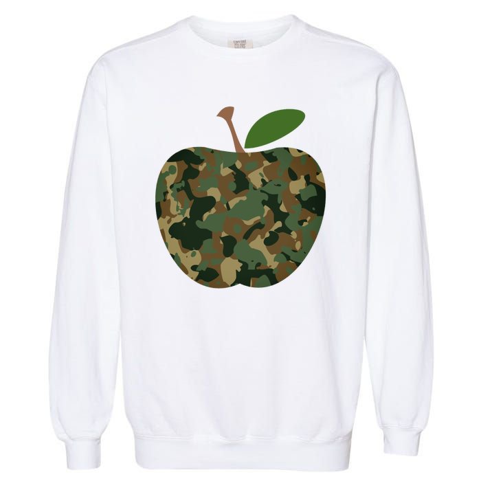 Camouflage Apple Garment-Dyed Sweatshirt