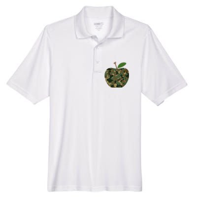 Camouflage Apple Men's Origin Performance Piqué Polo