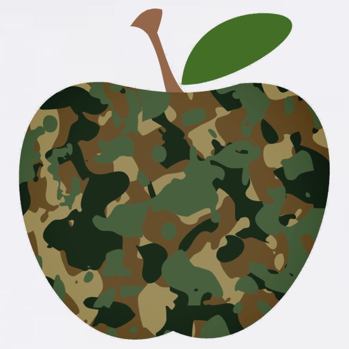 Camouflage Apple Hoodie